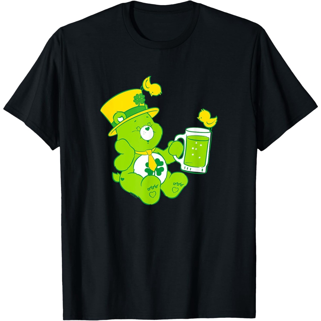 Kaos Jus Keberuntungan St. Patrick Care Bears