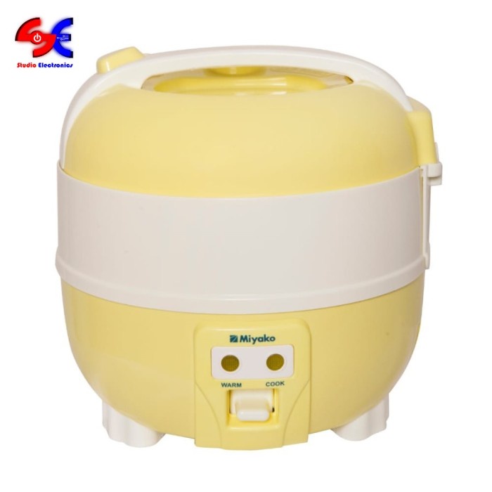 Miyako 3 In 1 Rice Cooker MCM-610 Magic Com 1 Liter Magic Warmer Plus
