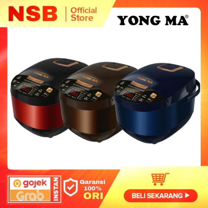 Yong Ma YMC-704 SMC 7047 2.0L Liter Digital Rice Cooker Mejicom YongMa