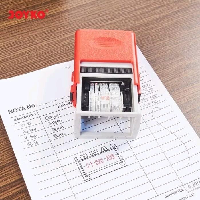 

Produk Terbaru [Joy] Bayar Di Tempat Date Stamp / Stempel Tanggal Joyko S-71 (Lunas) / Self