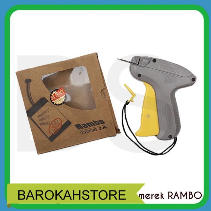 

Promo Tembakan Tag Gun Alat Pemasang Tag Pin Label Harga Merk Rambo Packing Aman