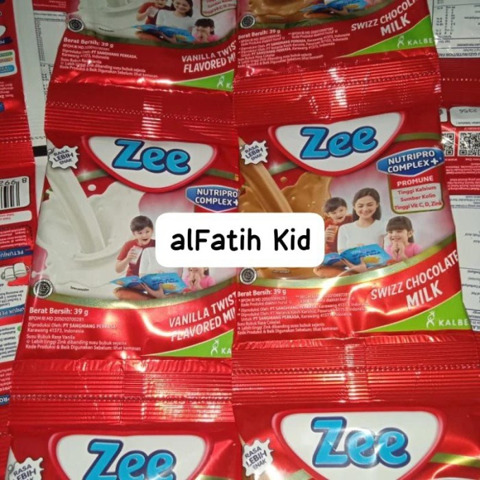 

(BestSeller) alFatihKid ZEE SUSU TINGGI KALSIUM RENCENG 10s