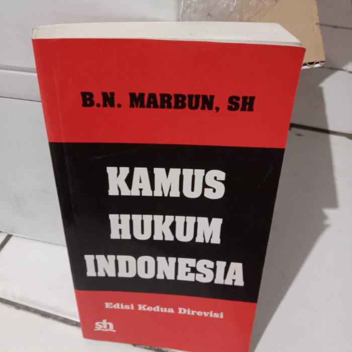 

Terbaru!! Kamus Hukum Indonesia By B N Marbun Sh Original Packing Aman