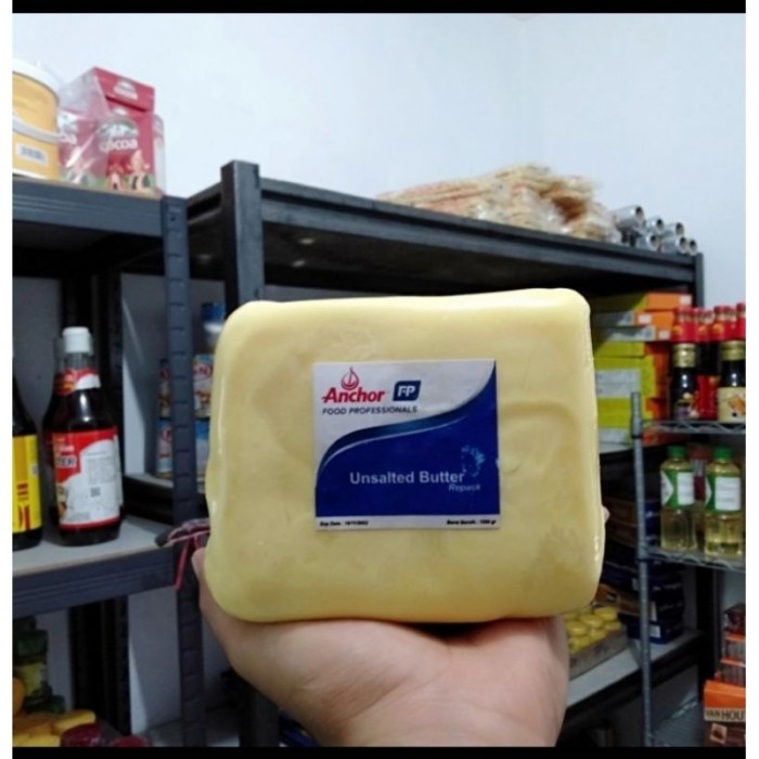

(BestSeller) Unsalted Butter Anchor 1kg Pure Butter /Murni Butter(Vakum)