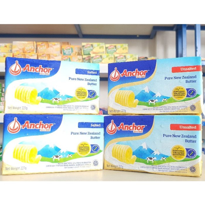 

(BestSeller) Anchor Salted Butter / Anchor Unsalted Butter 227Gr