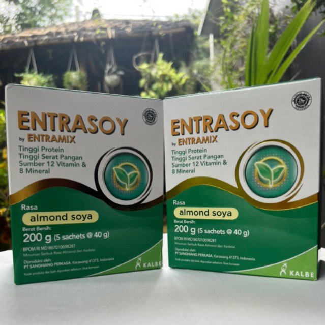 

(BestSeller) Entrasoy - nutrisi khusus dan lengkap dengan protein nabati