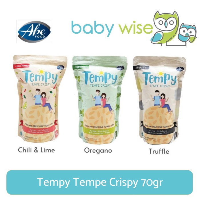 

(BestSeller) Abe Food Tempy Tempe Crispy 70gr