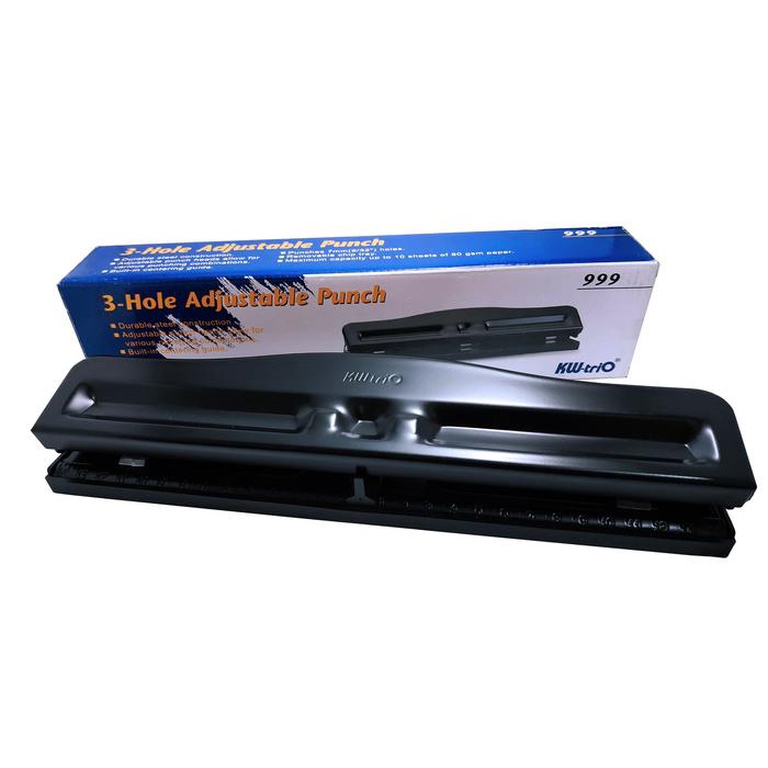 

Jual [READY] Kw Trio 3-Hole Adjustable Punch Pembolong 3 lubang