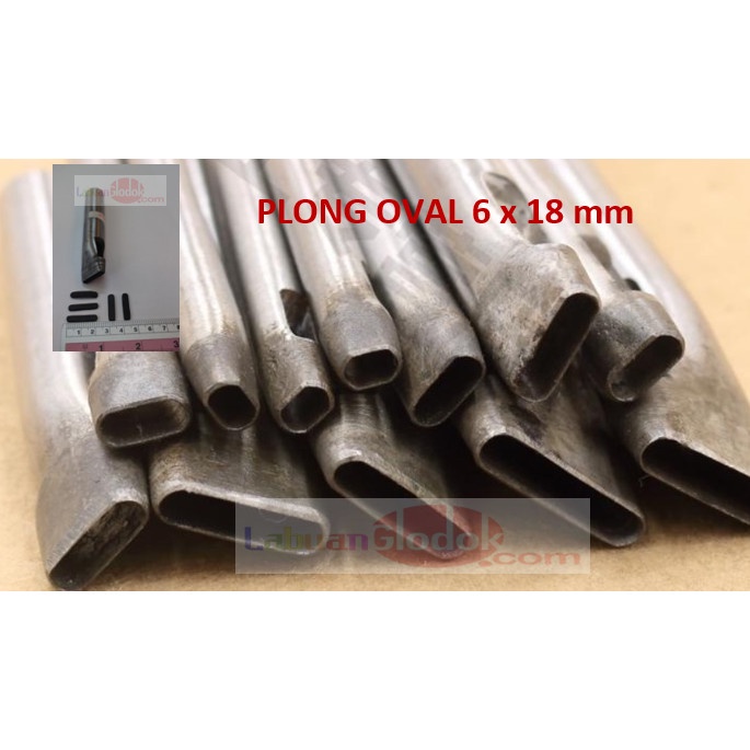 

Jual [READY] Plong Oval 6mm x 18mm - Punch Hole Leather Oval-Plong 6mm