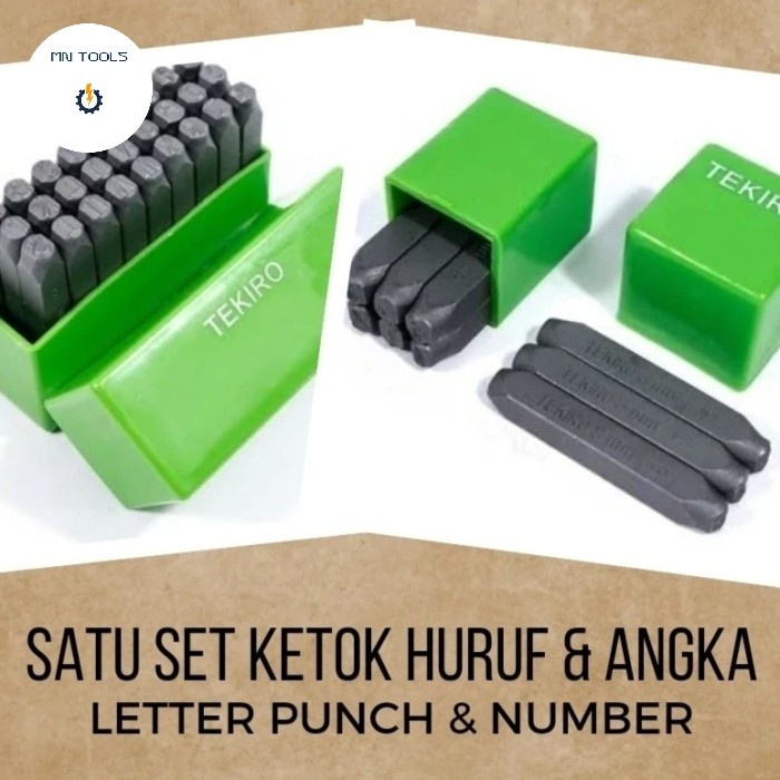 

Jual [READY] Satu Set Alat Ketok Nomor Angka Huruf Mesin 5 MM Letter Punch