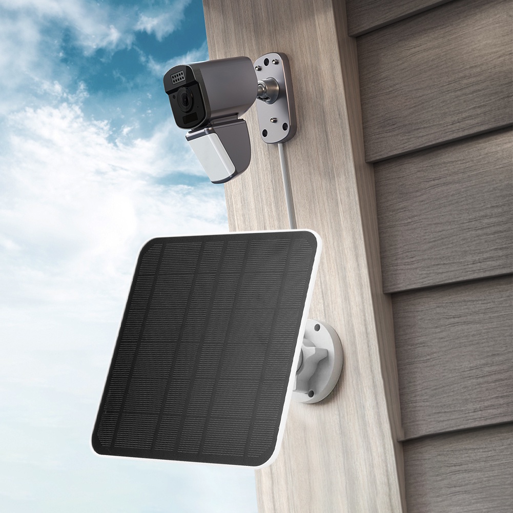 FSHOP Terlaris 5V 6W Solar Panel Micro USB & USB-C Port Solar