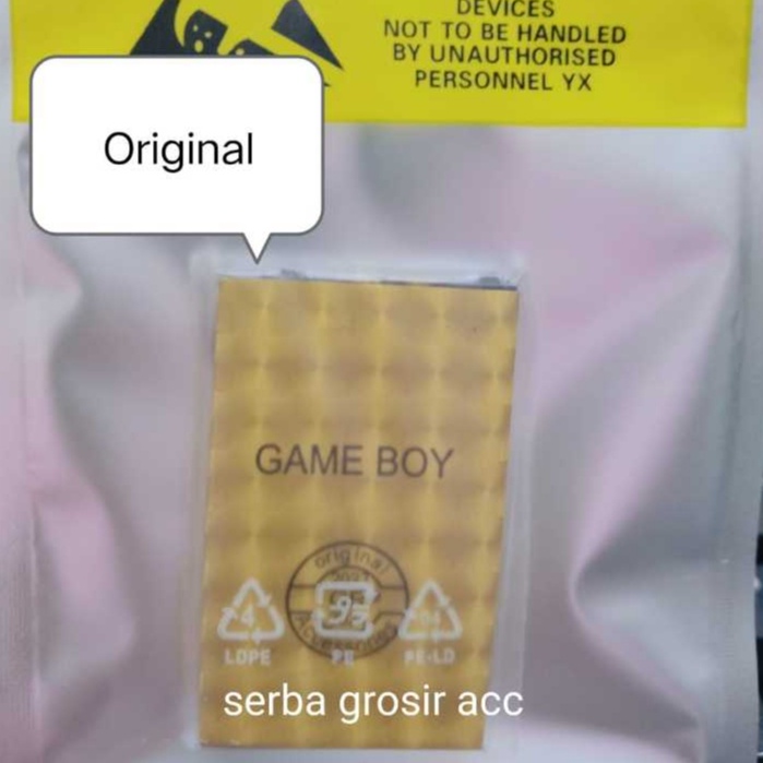 ELEKTRO11- Baterai Battery Original Game Boy Kode M12 P2p Pvp Psd Advance Mainan Anak Dijamin Bagus