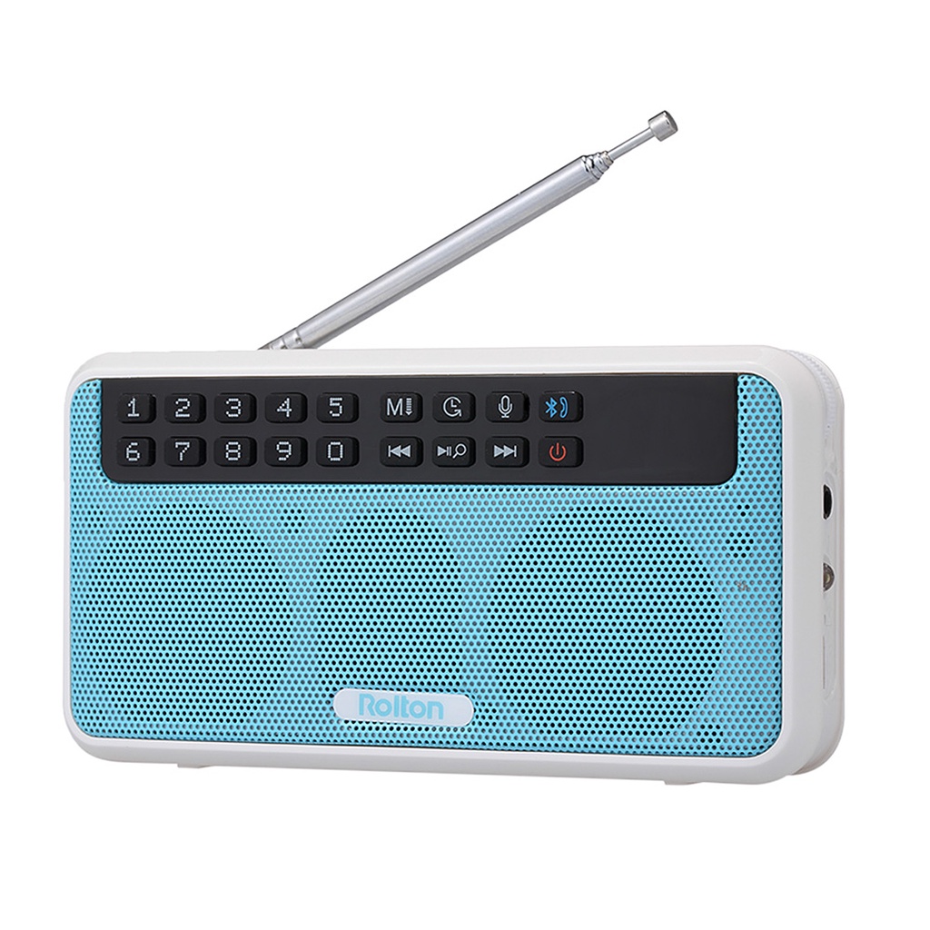 Rolton E500 Wireless Bluetooth Speaker 6W Hifi Stereo Music Player Portable Digital Fm Radio