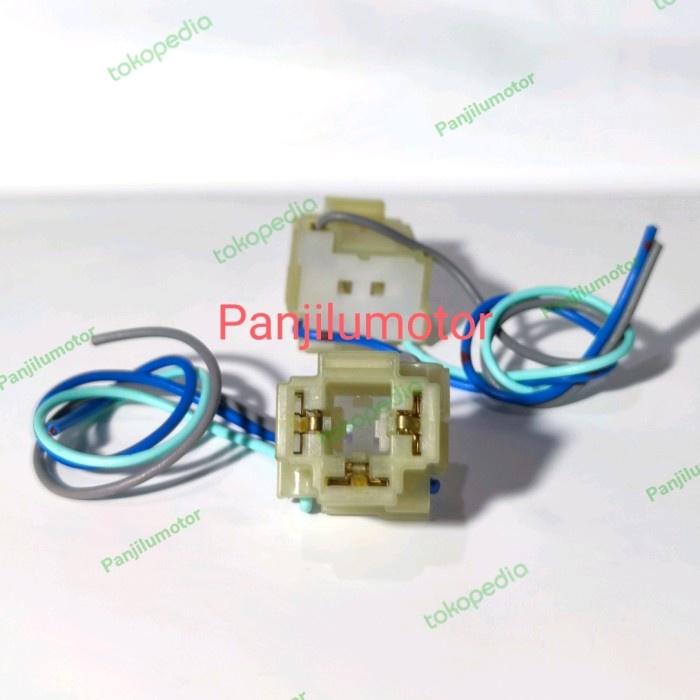 Soket lampu depan H4 (original mobil)