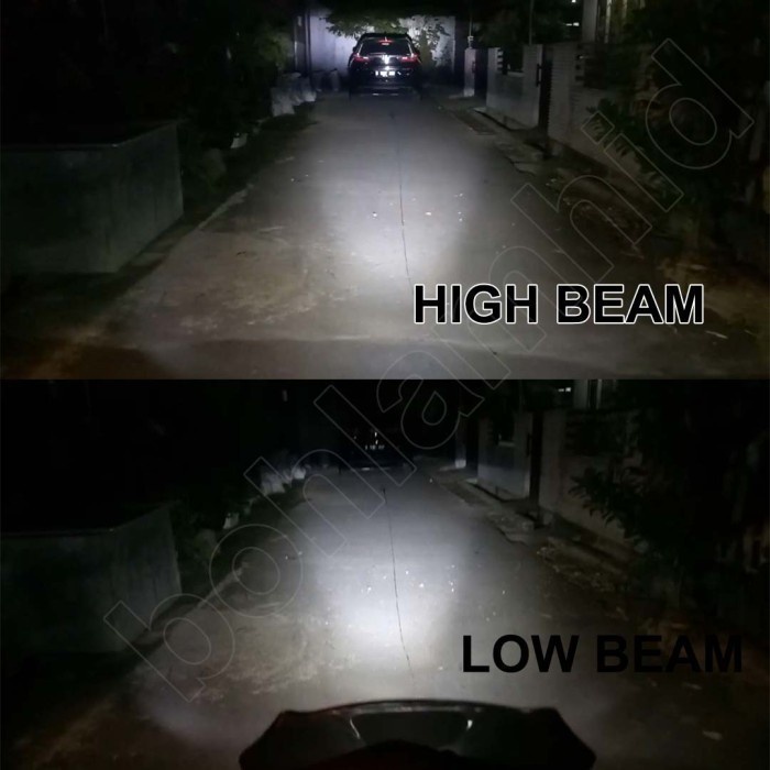 Lampu Led Motor Mobil Projektor H6 H4 Super Terang LUMINOS 30W