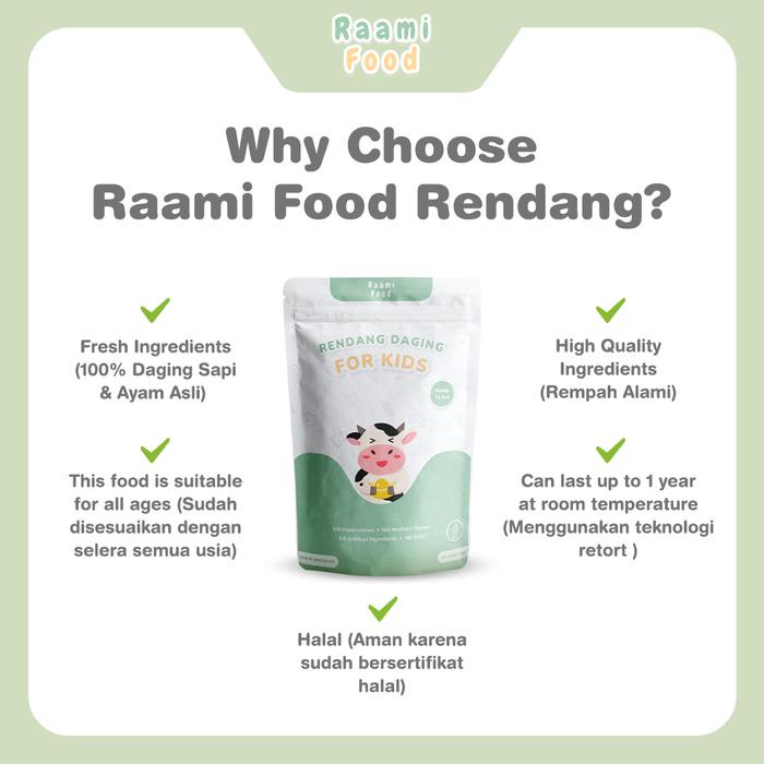 

PAKET 3 Rendang Daging Sapi Suwir Padang For Kids MPASI NO Msg