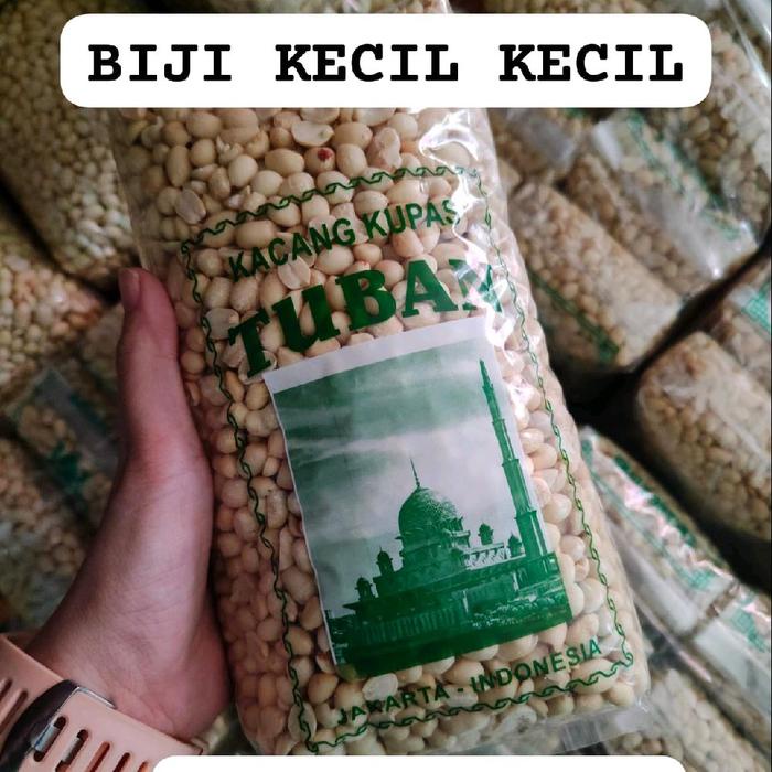 

(KECIL KECIL 61/72)1KG HARGA GROSIR KACANG KUPAS MENTAH 1 KG 1 BUNGKUS BIJI KECIL KECIL