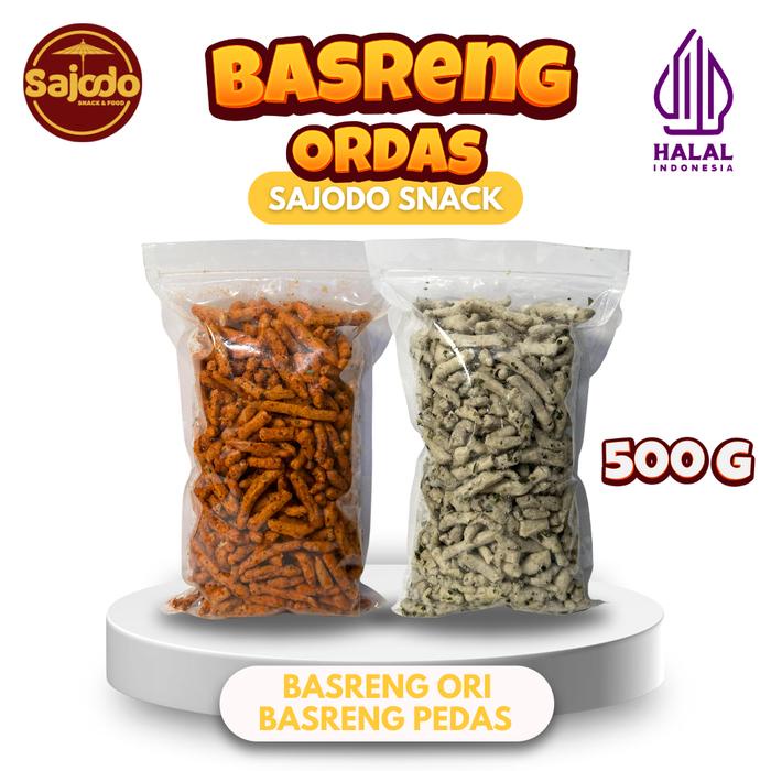 

BASRENG ORDAS ( ORI 500gram, PEDAS 500gram) SAJODO