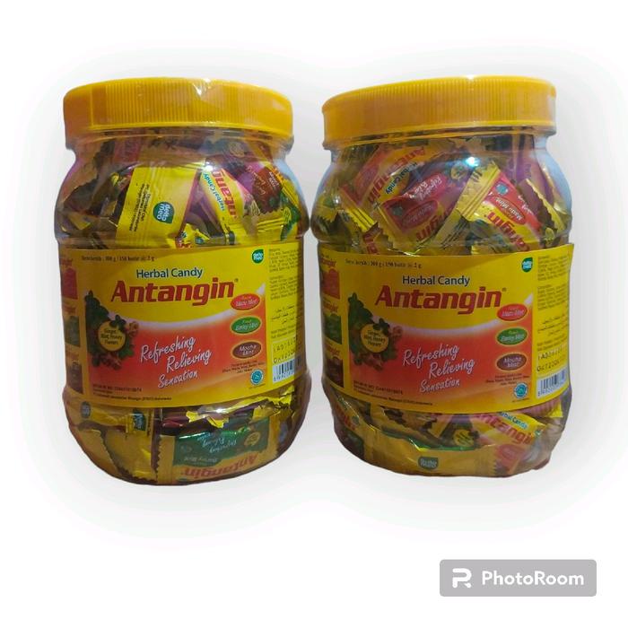 

Antangin Permen Jahe isi 150 pcs - Permen herbal Jahe Rendah gula Candy Manis Food Toples