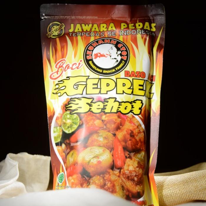 

Paket bundling 3 bks boci geprek sehot Sambal Food Rawit Pedas