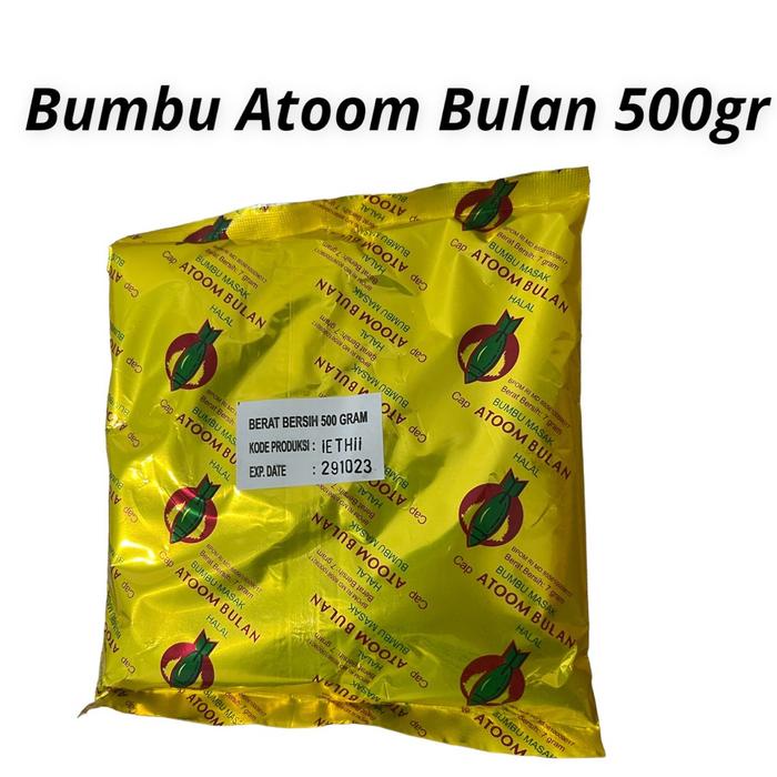 

Bumbu Atoom bulan 500gr asin spices