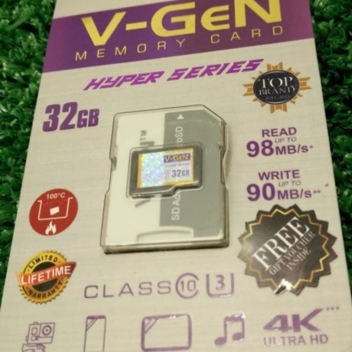 MERtaComp- Memory Vgen 32GB Hyper Class 10