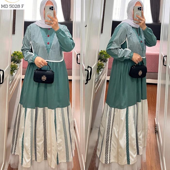 New Gamis Semut Midi Semut Dress Semut Dress Katun Original