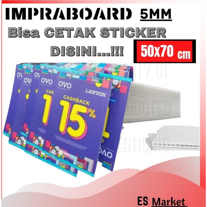 

TERBARU! Cetak Impraboard / Impraboard 5mm