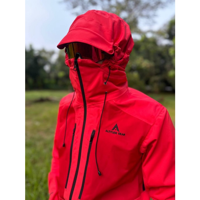Jaket Gorpcore Outdoor Pria Wanita Goretex Waterproof Altitude Gear Hurricane Pro