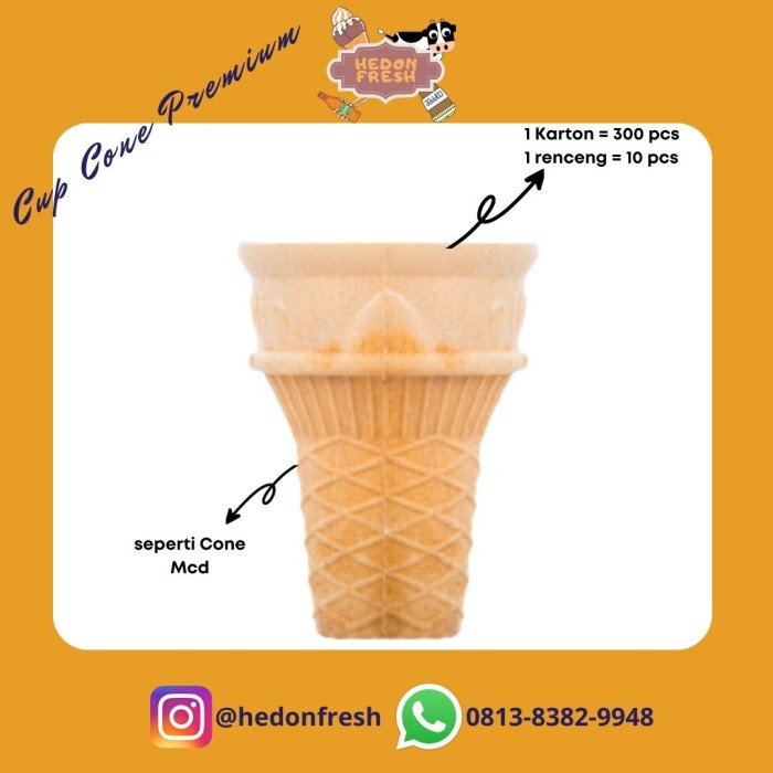 

Sale Terbatas Cup Cone Ice Cream Seperti Cone Mcd Dan Mixue Aman