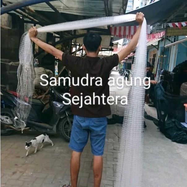 DISKON JALA IKAN, JALA UDANG, JALA LEMPAR, 4,5 METER BAHAN SENAR, JALA SUNGAI, READYY