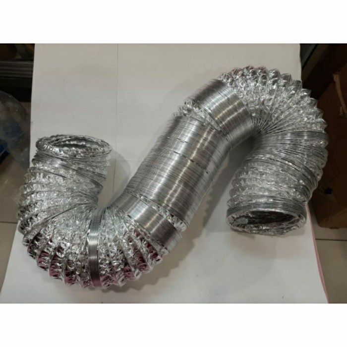 Flexible Duct Hose Ducting 4" Selang Exhaust Cerobong Ac Portable 10M {Ready High Quality Best
