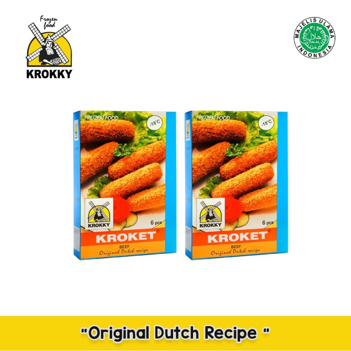 

Sale Terbatas Krokky Kroket Daging Sapi Set 2 Aman