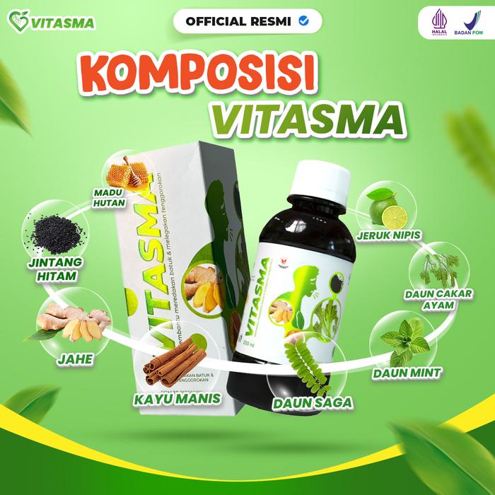 

Promo Terbatas 1 Botol Madu Herbal Vitasma Syrup Honey Sirup Jelly Aman