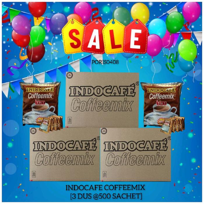

[3 Dus] Indocafe Coffeemix (3 X 5 Pak @ Isi 100 Sachet) Best Seller