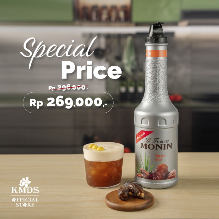 

MONIN FRUITMIX PUREE DATE 1LTR