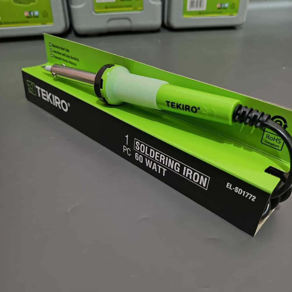 Tekiro Solder 60 Watt Model Lurus / Solder Listrik 60Watt / Solder 60W tekiro AY0