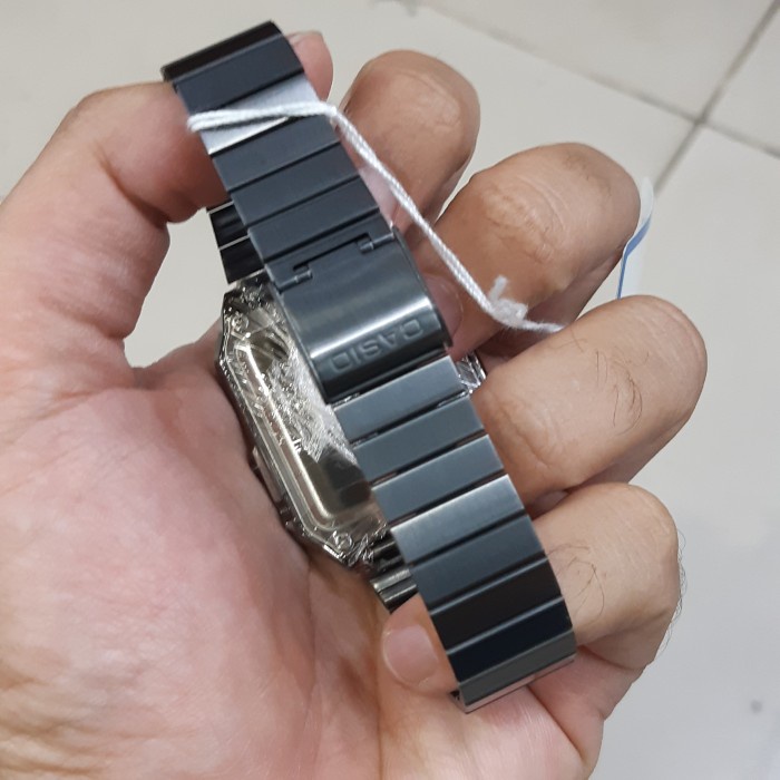 JAM TANGAN CASIO CA-500WEGG-9B ORIGINAL - CA 500WEGG 9BDF ABU-ABU KUNING KALKULATOR VINTAGE
