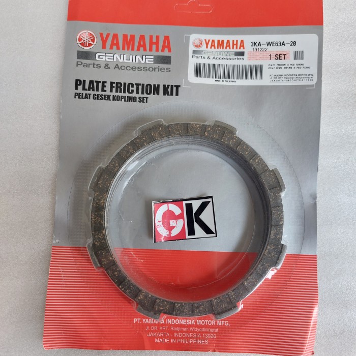 kampas kopling rx king original