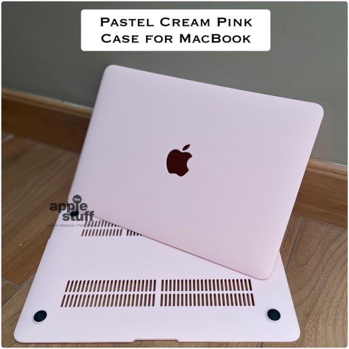 MacBook Apple Pro Air Case Pastel Cream Pink Dusty Pink