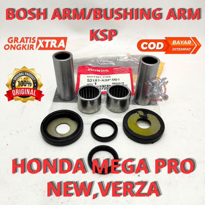 BOSH ARM KSP BOS ARM HONDA MEGAPRO NEW ,VERZA KUALITAS ASLI ORIGINAL
