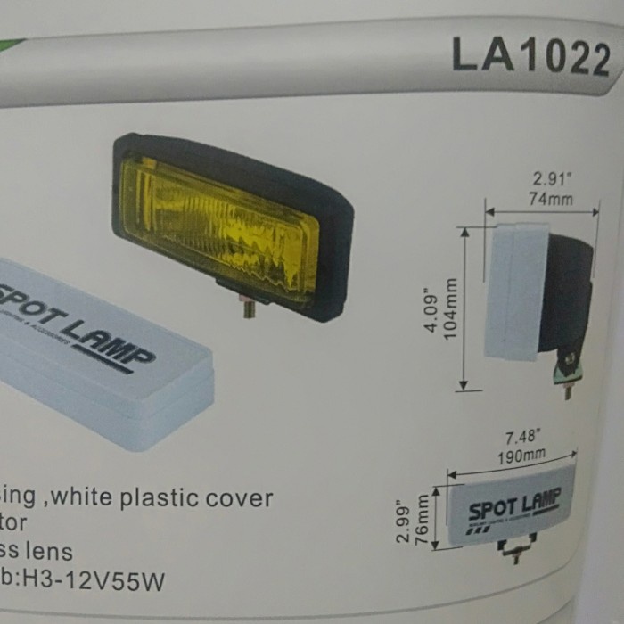 Foglamp Bemper Lampu Kabut mobil Universal TOYOTA KIJANG GRAND