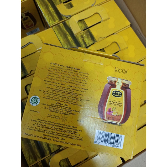 

Sale Terbatas Madu Alshifa 500Gr Free 125Gr Natural Honey 100% Aman
