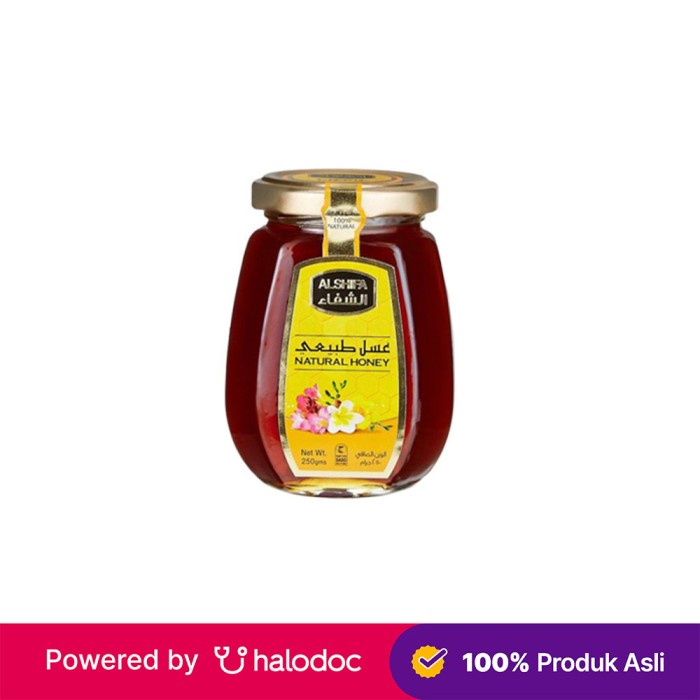 

Promo Terbatas Alshifa Natural Honey 250 G - Madu - Halodoc Aman