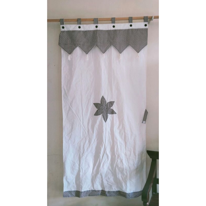 Gorden Bagus Termurah Terlaris Blackout Ruang Tamu Curtain U9G2 Polos Hordeng Pintu Kamar Multifungs