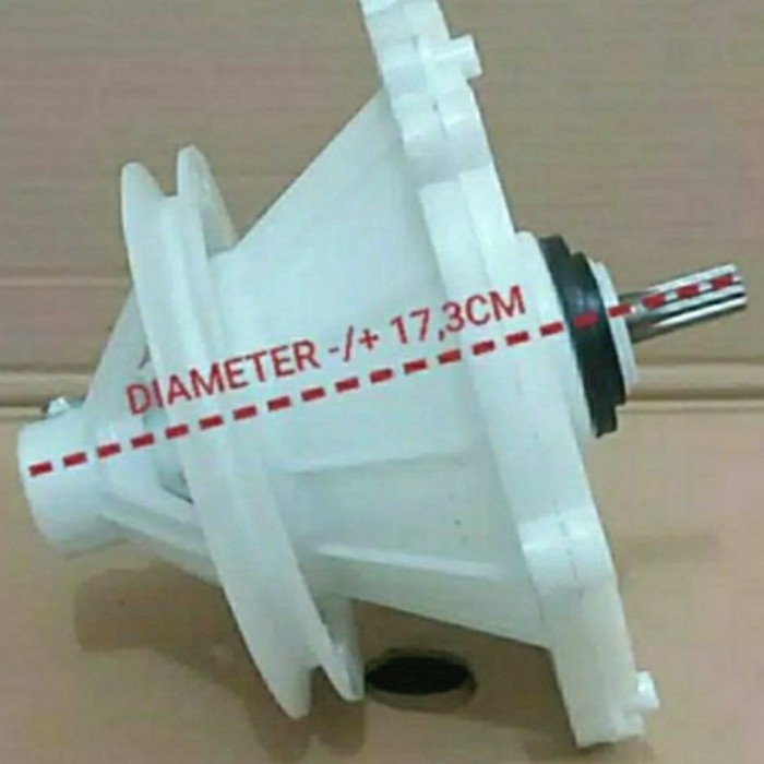 GEARBOX MESIN CUCI LG 2 TABUNG WP-1060R/WP-1250R