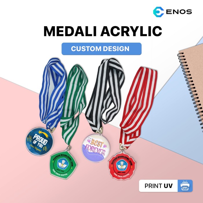 

TERBARU Medali Custom Medali Wisuda Medali Graduation Medali Akrilik