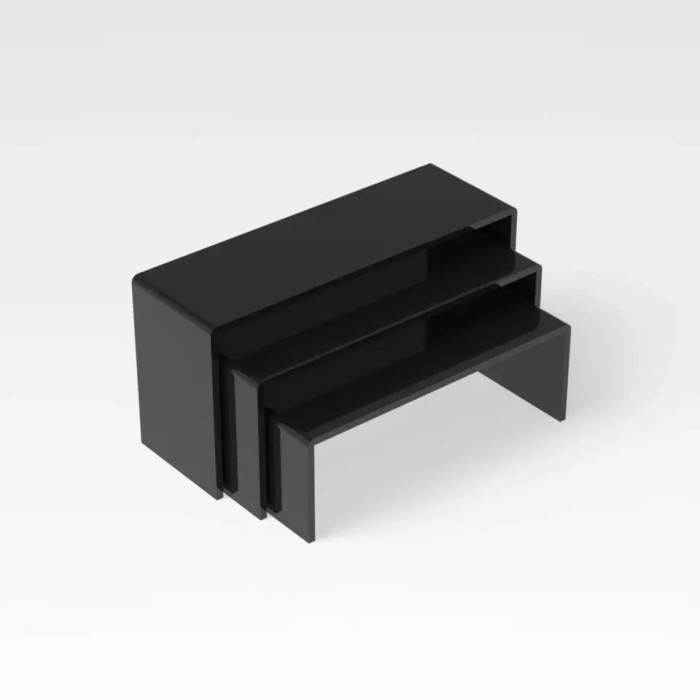 

TERBAIK Display Figure set isi 3pcs akrilik 2mm Tatakan stand akrilik figure