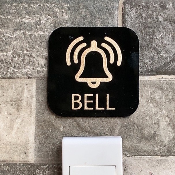 

EKSLUSIF Tulisan Bell Akrilik / Tanda Bell