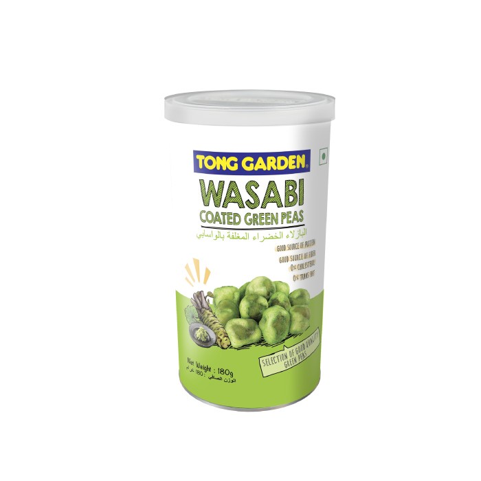 

JTTOP" TONG GARDEN COATED GREEN PEAS WASABI FLAVOUR 180GR